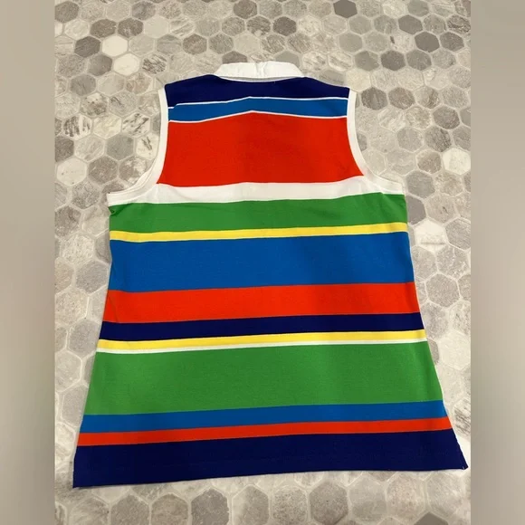 Women’s vintage LRL Lauren Active Ralph Lauren striped tank - Picture 2 of 8